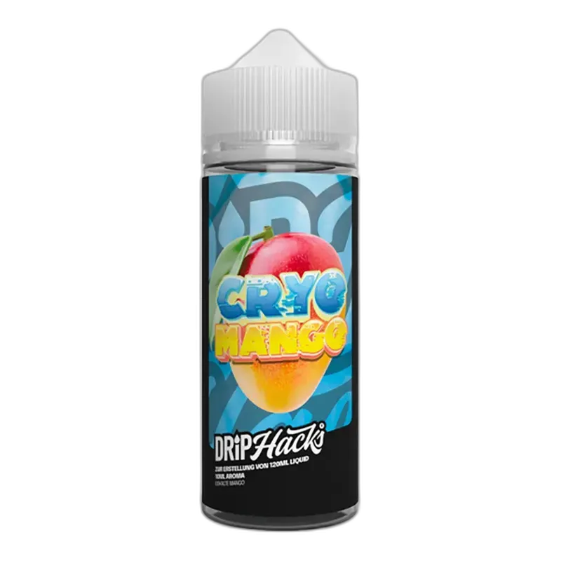 Drip Hacks Longfill - Cryo Mango - 10ml Aroma in 120ml Flasche