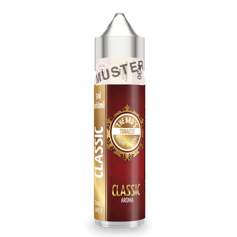 The Bros Longfill - Tobacco Classic - 3ml Aroma in 60ml Flasche