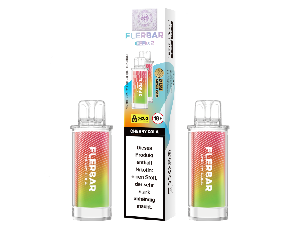 Flerbar Pod (2 Stk.) Cherry Cola 20mg