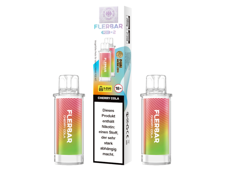 Flerbar Pod (2 Stk.) Cherry Cola 20mg