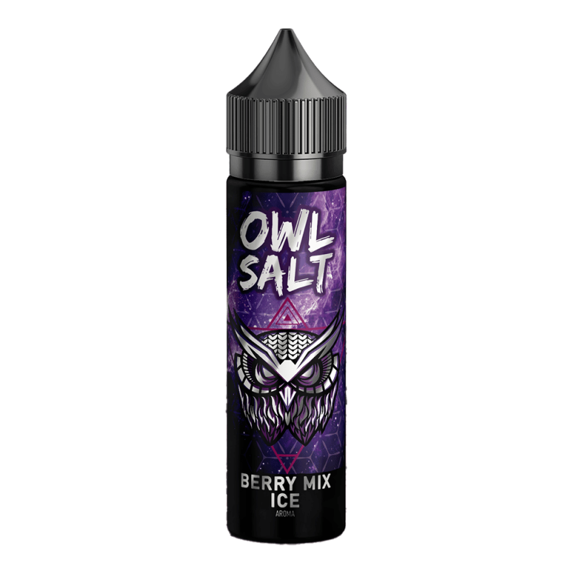 OWL Salt Aroma Longfill - Berry Mix Ice - 10ml in 60ml Flasche