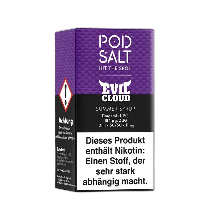 Pod Salt Fusion - Summer Syrup - 10ml Liquid Nikotinsalz 11mg