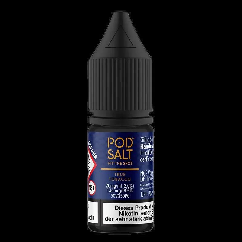 Pod Salt Origin Nikotinsalz - True Tobacco - 10ml Liquid 20mg