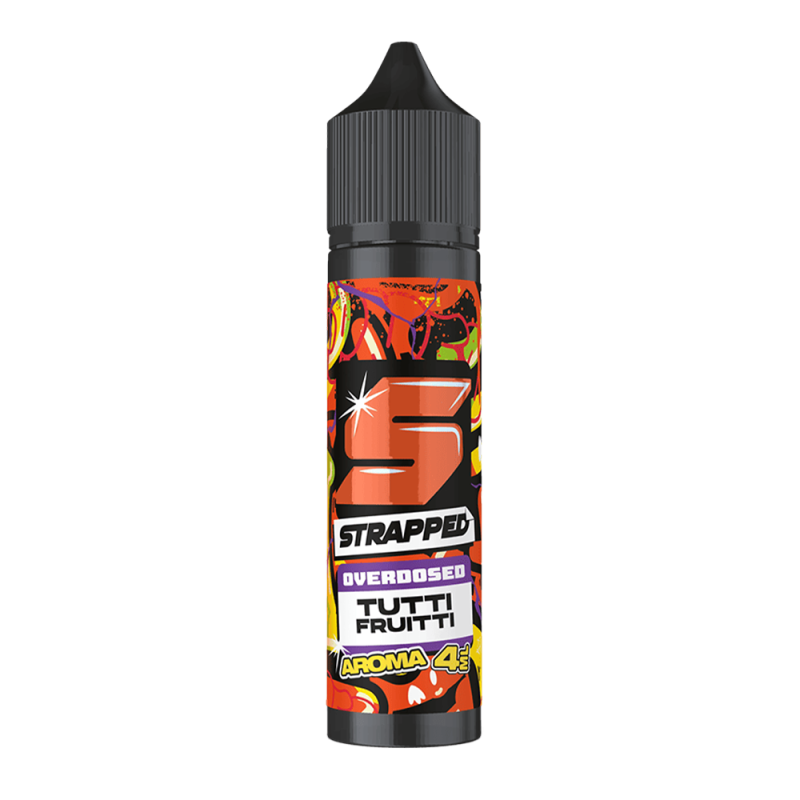 Strapped Longfill - Tutti Fruitti - Overdosed 4ml Aroma in 60ml Flasche