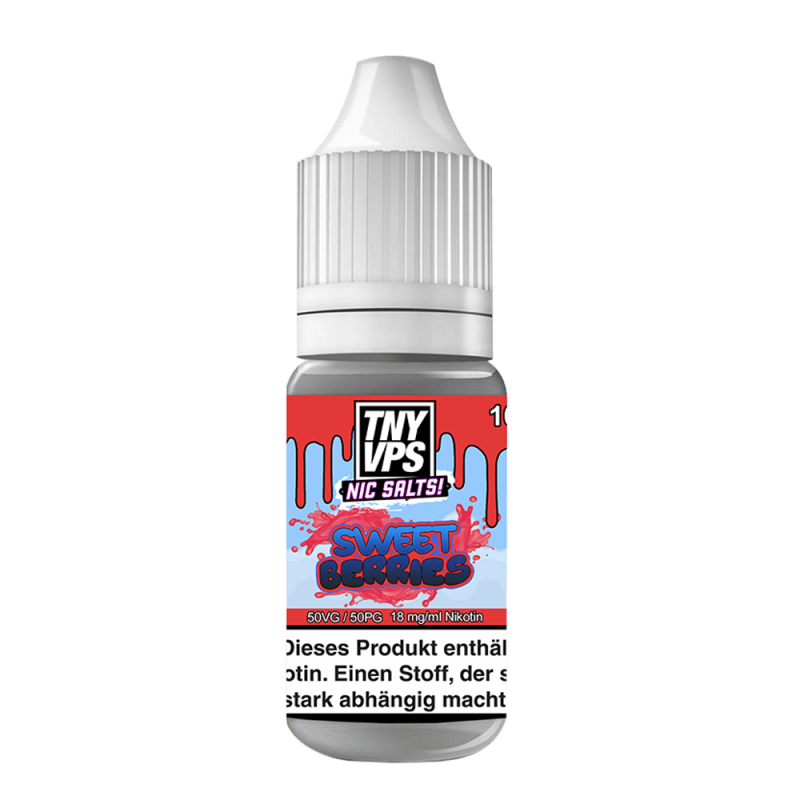 Tony Vapes Nikotinsalz - Sweet Berries - 10ml Liquid 18mg