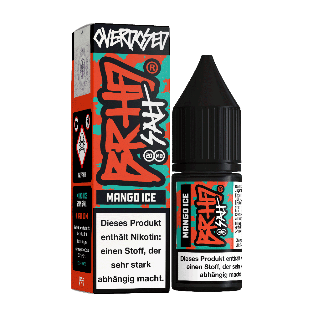 BRHD Barehead Nikotinsalz - Mango Ice - Liquid 10ml 20mg