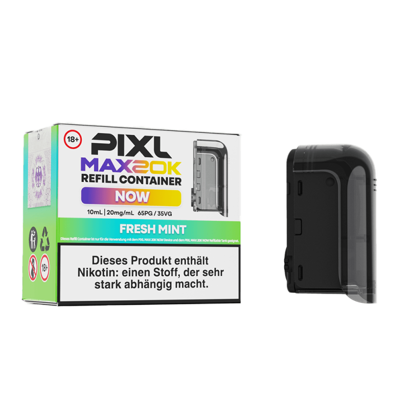 PIXL MAX 20K Einweg Pod - Fresh Mint - 20 mg Nikotinsalz 10ml