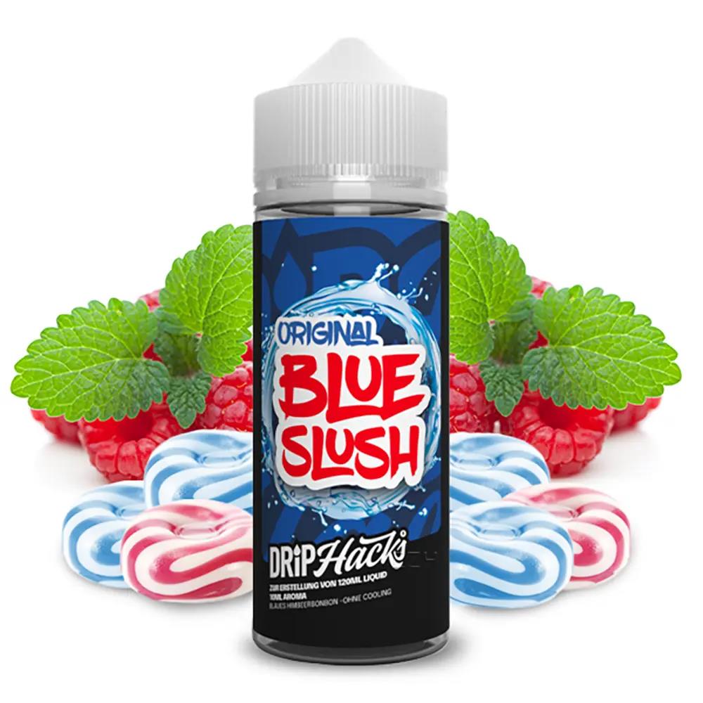 Drip Hacks Longfill - Blue Slush - 10ml Aroma in 120ml Flasche