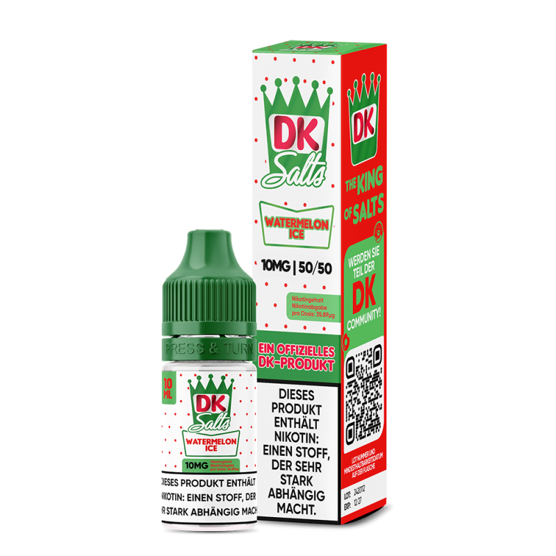 DK Salts Nikotinsalz - Watermelon Ice - 10ml