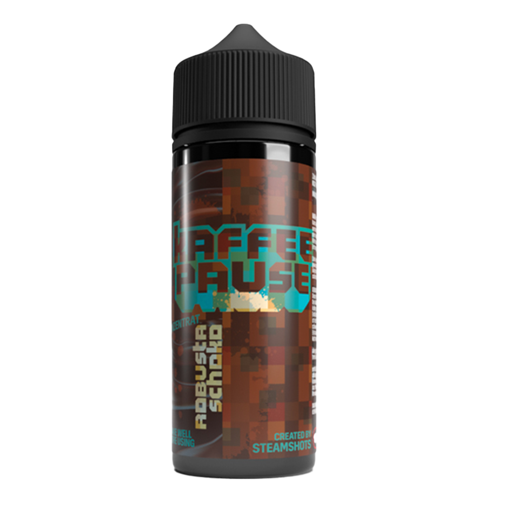 Kaffeepause Longfill - Robusta Schoko - 10ml Aroma in 120ml Flasche