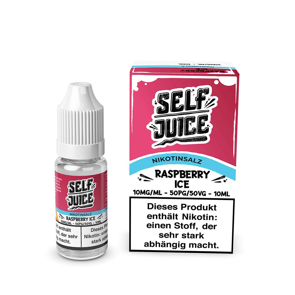 Self Juice Nikotinsalz - Raspberry Ice - 10ml Liquid