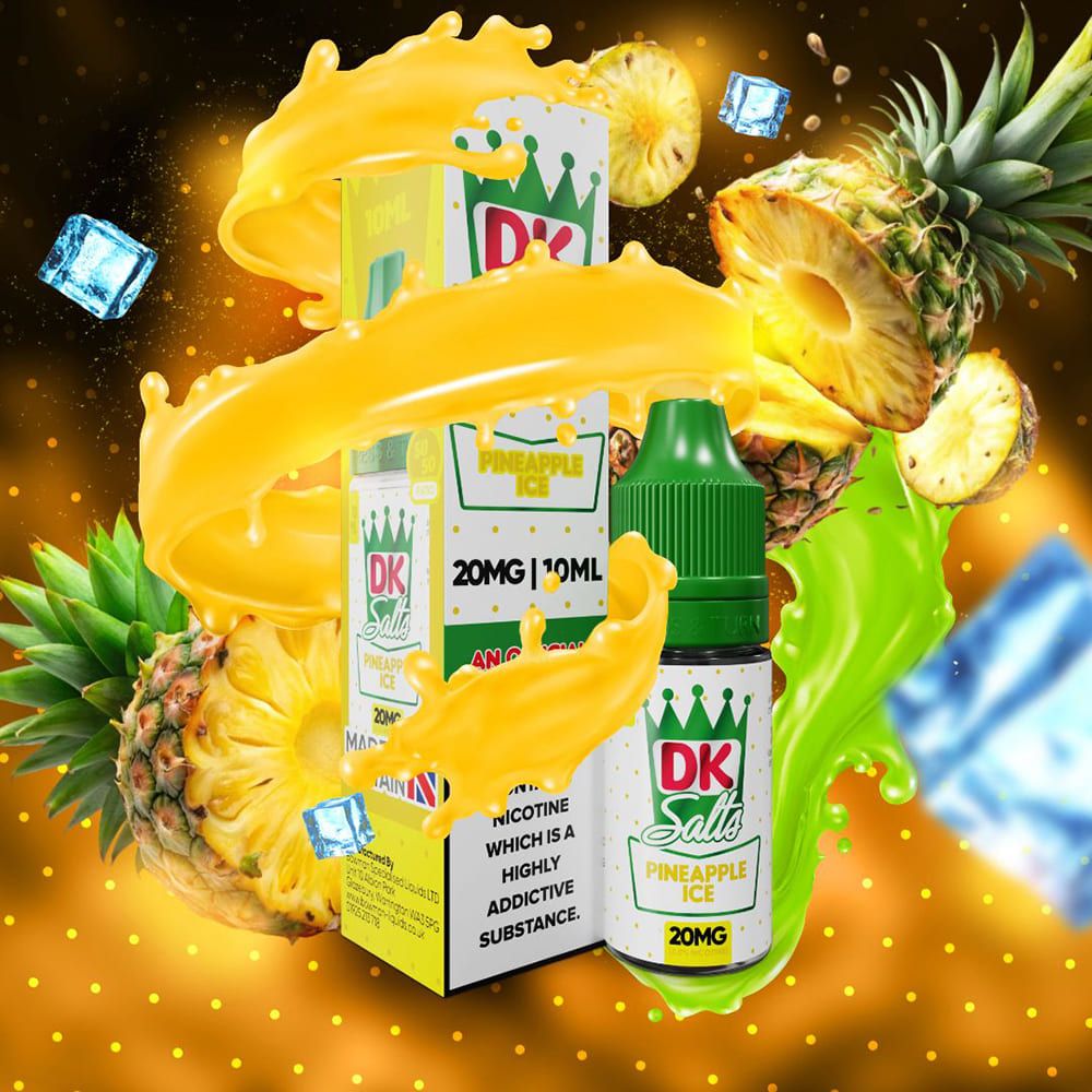 DK Salts Nikotinsalz - Pineapple Ice - Liquid 20mg 10ml