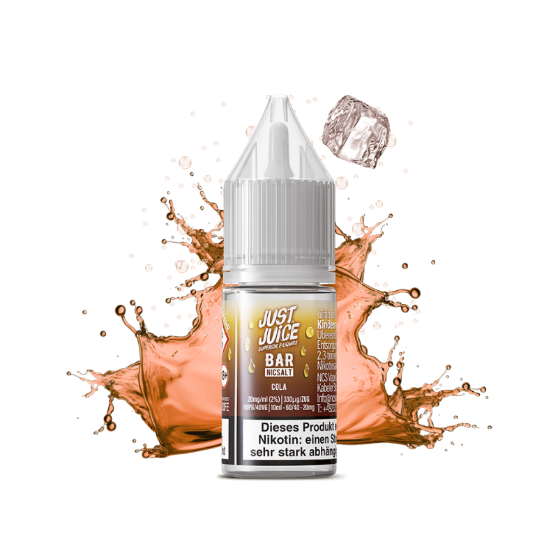 Just Juice Nikotinsalz - Cola - 10ml Liquid 20mg