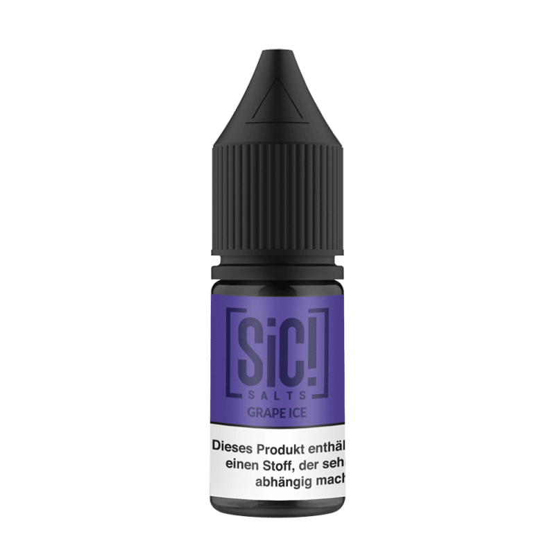 SIC Nikotinsalz - Grape Ice -10ml Liquid 20mg
