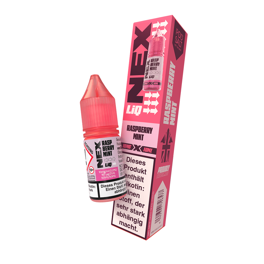 Nex Liq Nikotinsalz - Raspberry Mint - 10ml 10mg
