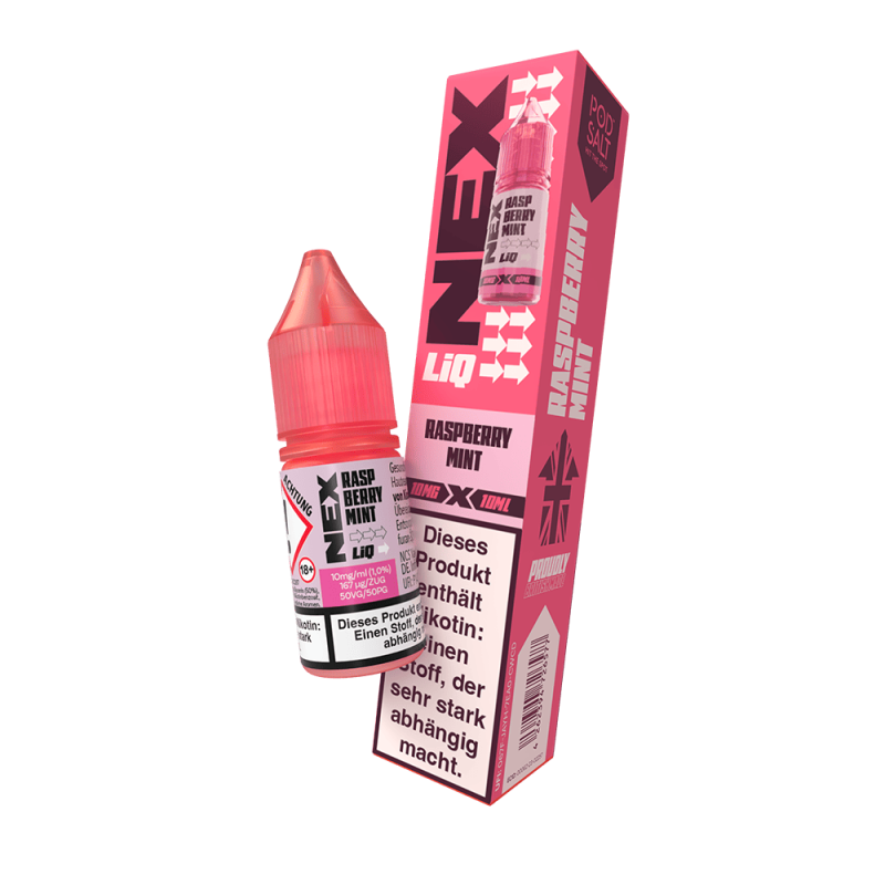 Nex Liq Nikotinsalz - Raspberry Mint - 10ml 10mg