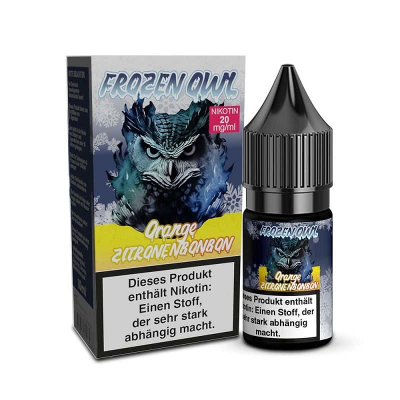 Frozen OWL Nikotinsalz - Orange Zitronenbonbon - 10ml Liquid 20mg