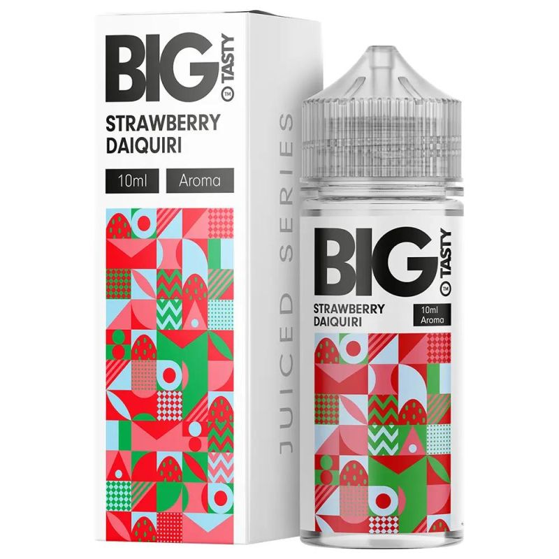 Big Tasty Longfill - Strawberry Daiquiri - 10ml Aroma in 120ml Flasche