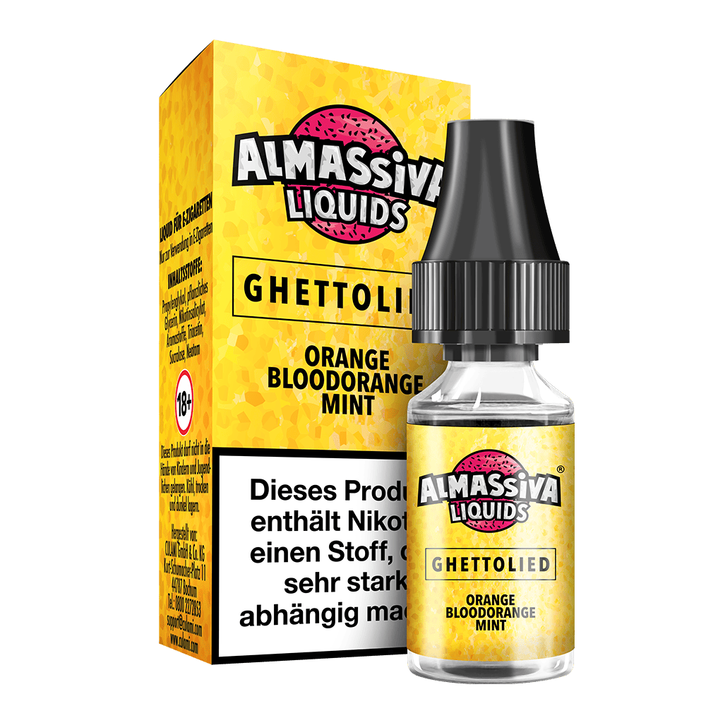 Almassiva Nikotinsalz - Ghettolied - 10ml Liquid
