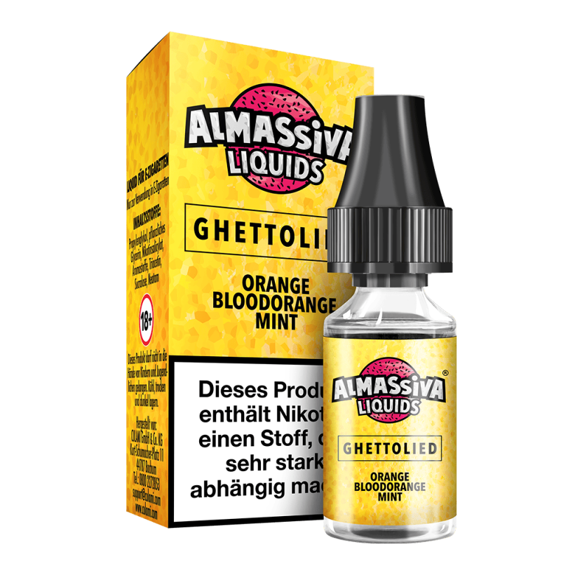 Almassiva Nikotinsalz - Ghettolied - 10ml Liquid