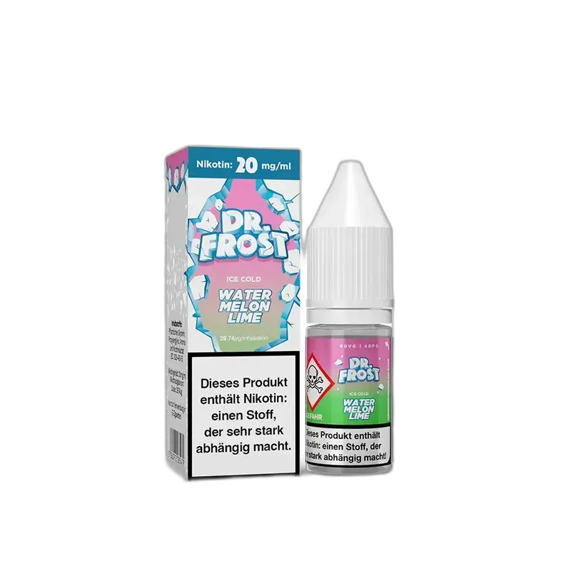 Dr. Frost Nikotinsalz - Ice Cold Watermelon Lime - Liquid 20mg 10ml