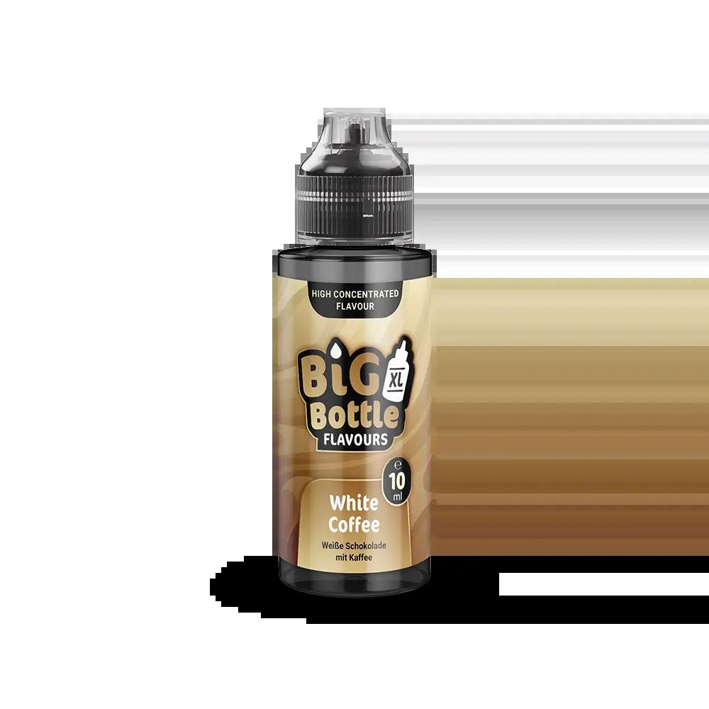 Big Bottle Flavours Longfill - White Coffee - 10ml Aroma in 120ml Flasche