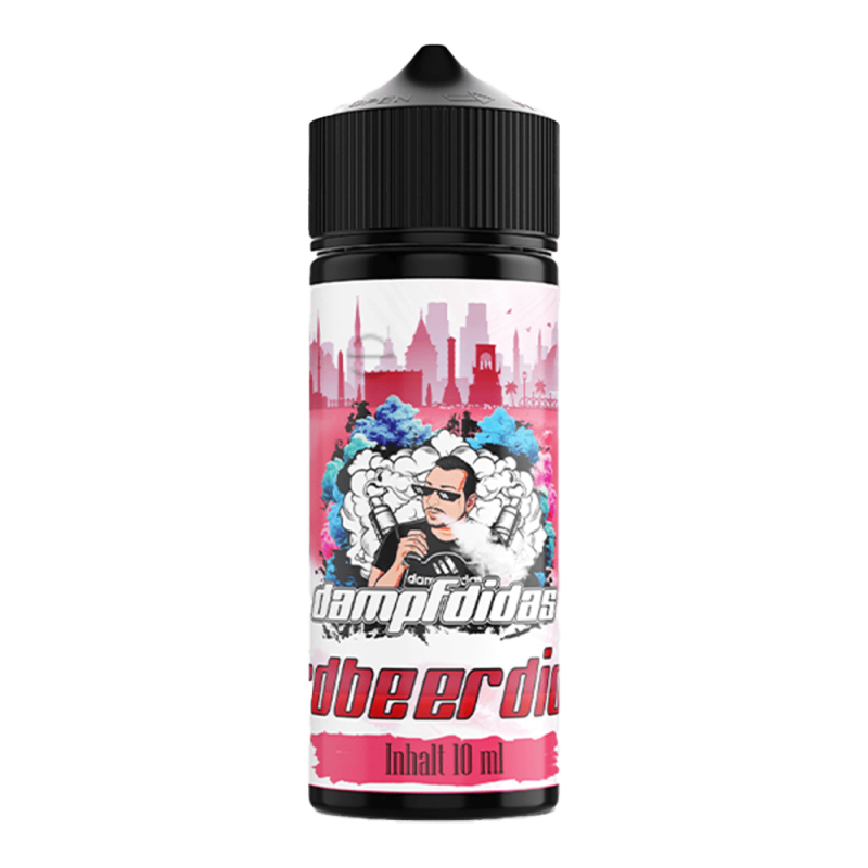 Dampfdidas Longfill - Erdbeerdidas - 10ml Aroma in 120ml Flasche