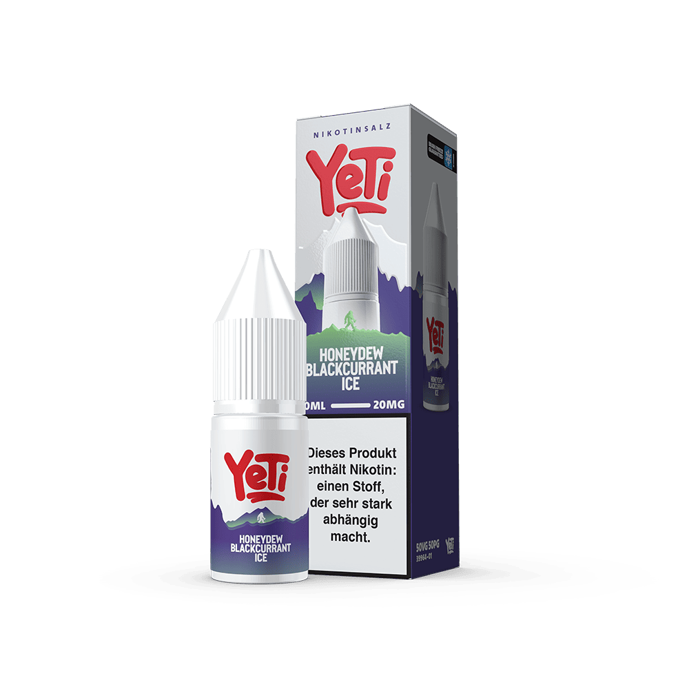 Yeti Summit Nikotinsalz - Honeydew Blackcurrant Ice - Overdosed 10ml Liquid 20mg