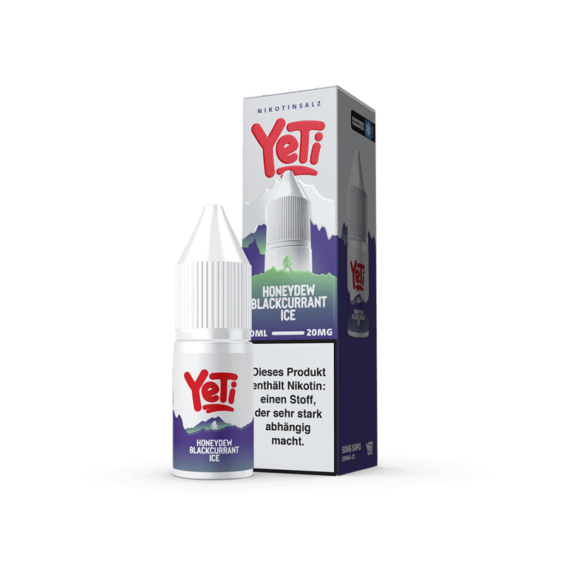 Yeti Summit Nikotinsalz - Honeydew Blackcurrant Ice - Overdosed 10ml Liquid 20mg