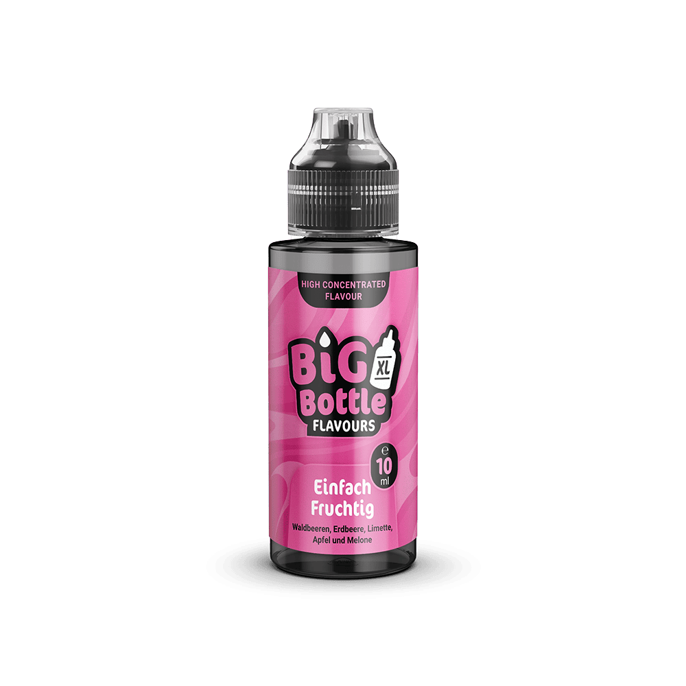 Big Bottle Flavours Longfill - Einfach Fruchtig - 10ml Aroma in 120ml Flasche