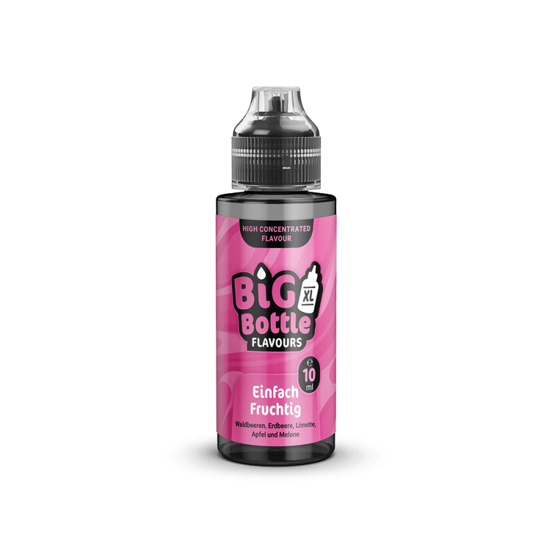 Big Bottle Flavours Longfill - Einfach Fruchtig - 10ml Aroma in 120ml Flasche