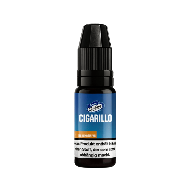 Erste Sahne Liquid - Cigarillo - 10ml, E-Liquid, Vape, Nicotine, Liquid, CIGARILLO, Cigarillo, E-Liquid, Nikotinhalt, Flasche, Inhalt Nikotin, E-Zigarette, Zigarettenther
