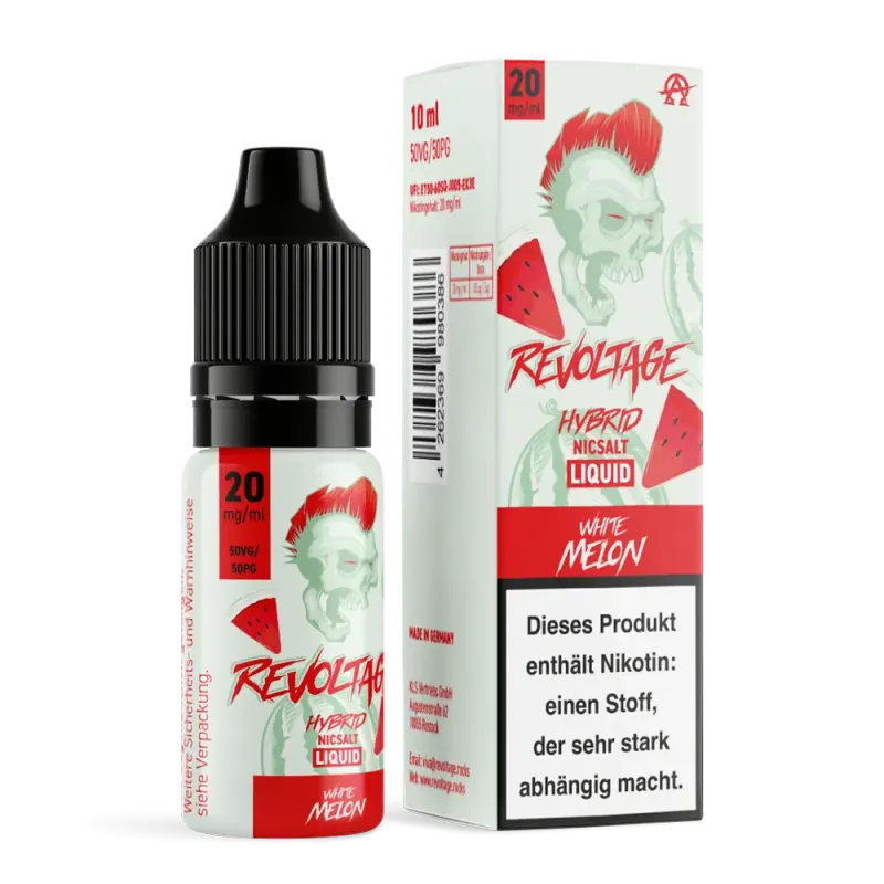 Revoltage Hybrid Nikotinsalz White Melon 10ml 20mg