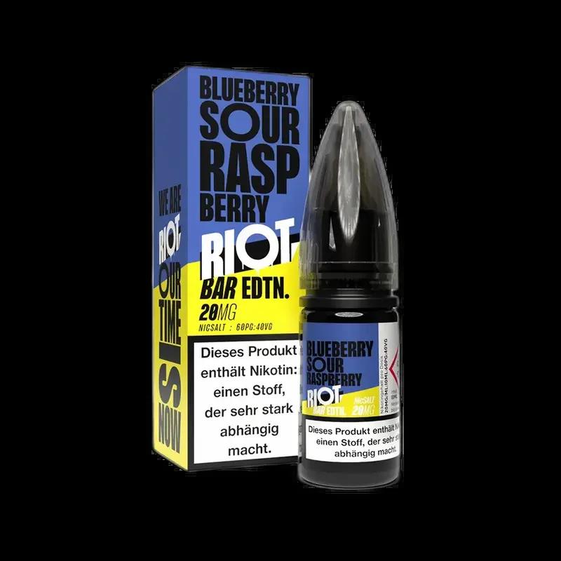 Riot Squad Nikotinsalz - Blueberry Sour Raspberry - Liquid 20mg 10ml