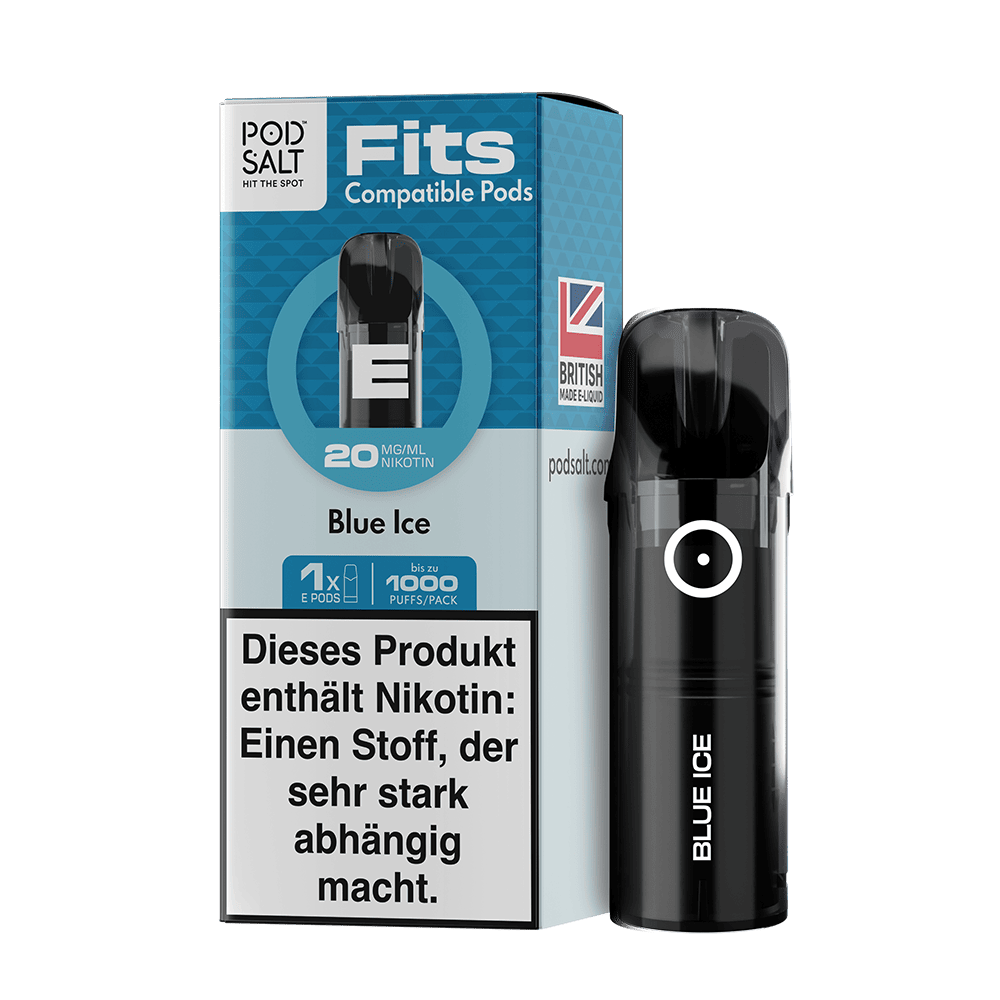 Pod Salt Fits Pods – Blue Ice – 20mg – 2ml (3 Stück)