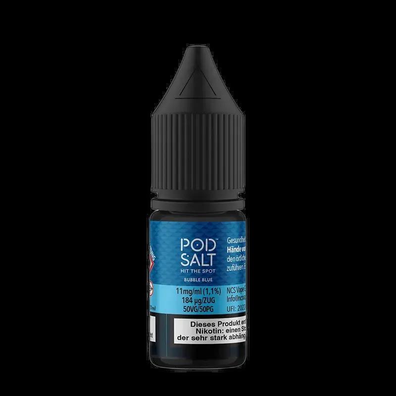 Pod Salt Fusion - Bubble Blue - 10ml Liquid 11mg Nikotinsalz