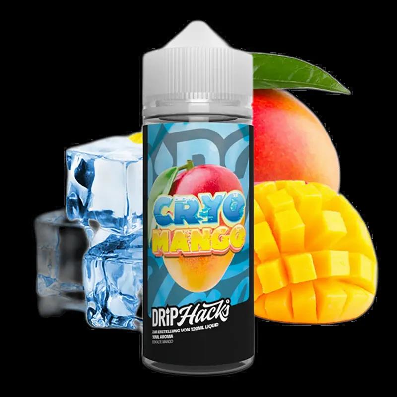Drip Hacks Longfill - Cryo Mango - 10ml Aroma in 120ml Flasche