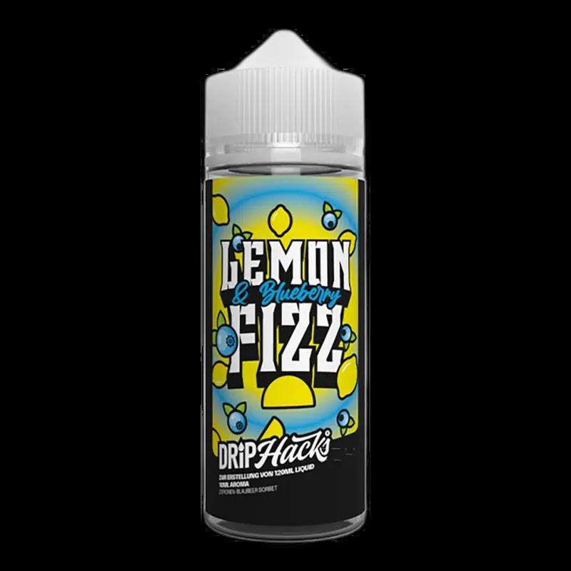 Drip Hacks Longfill - Lemon & Blueberry Fizz - 10ml Aroma in 120ml Flasche