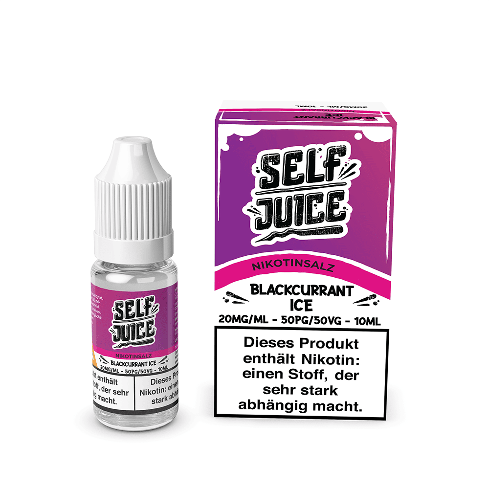 Self Juice Nikotinsalz - Blackcurrant Ice - 10ml Liquid 20mg