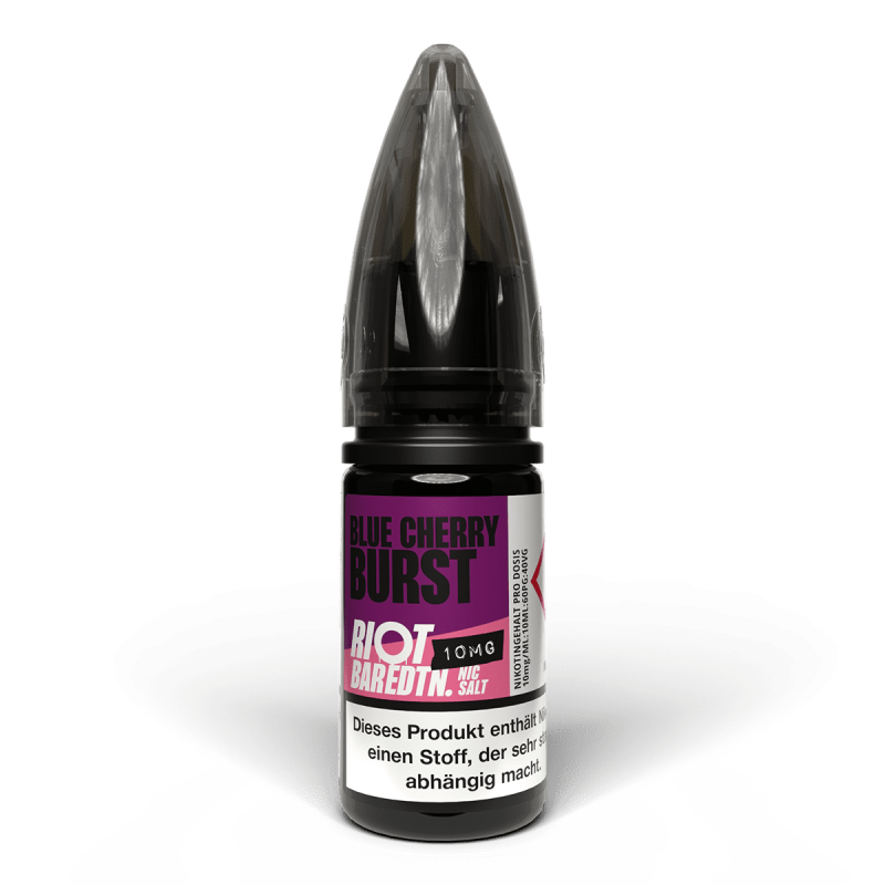 Riot Squad Nikotinsalz - Blue Cherry Burst - Liquid 10mg 10ml