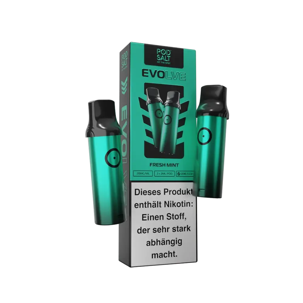 Pod Salt Evolve Pods – Fresh Mint – 20mg – 2ml (2 Stück)