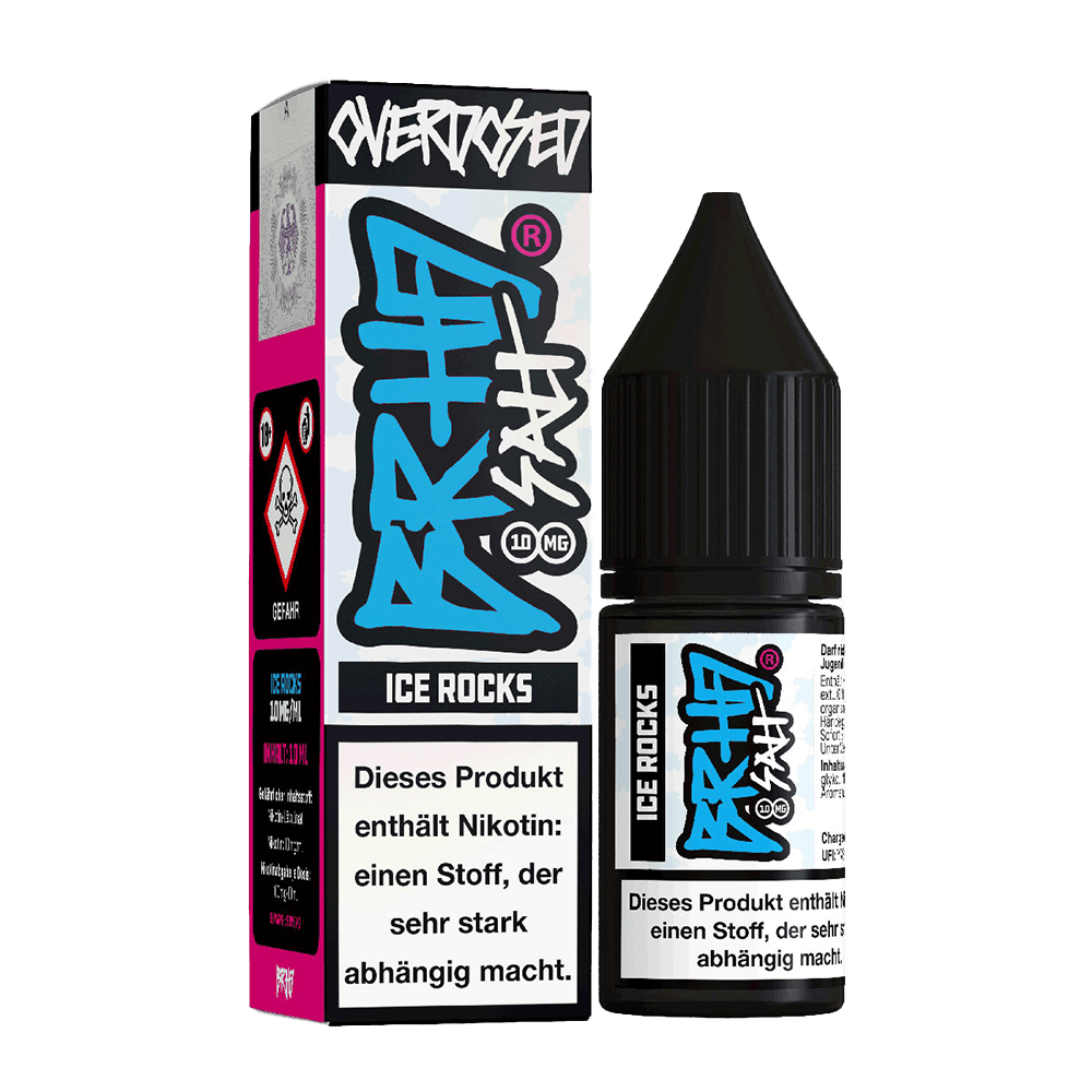 BRHD Barehead Nikotinsalz - Ice Rocks - Liquid 10ml 10mg