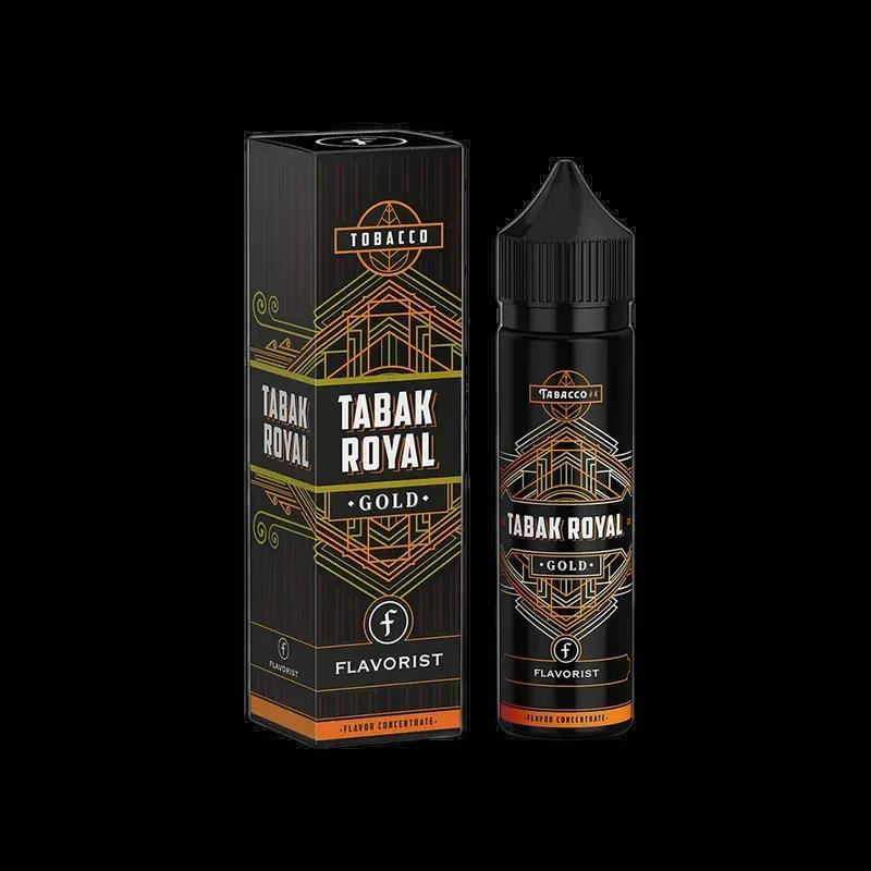 Flavorist Aroma Longfill - Tabak Royal Gold - 10ml Aroma in 60ml Flasche