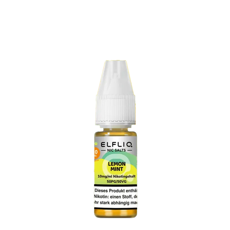 Elfliq by Elfbar Nikotinsalz - Lemon Mint - Liquid 10ml 10mg