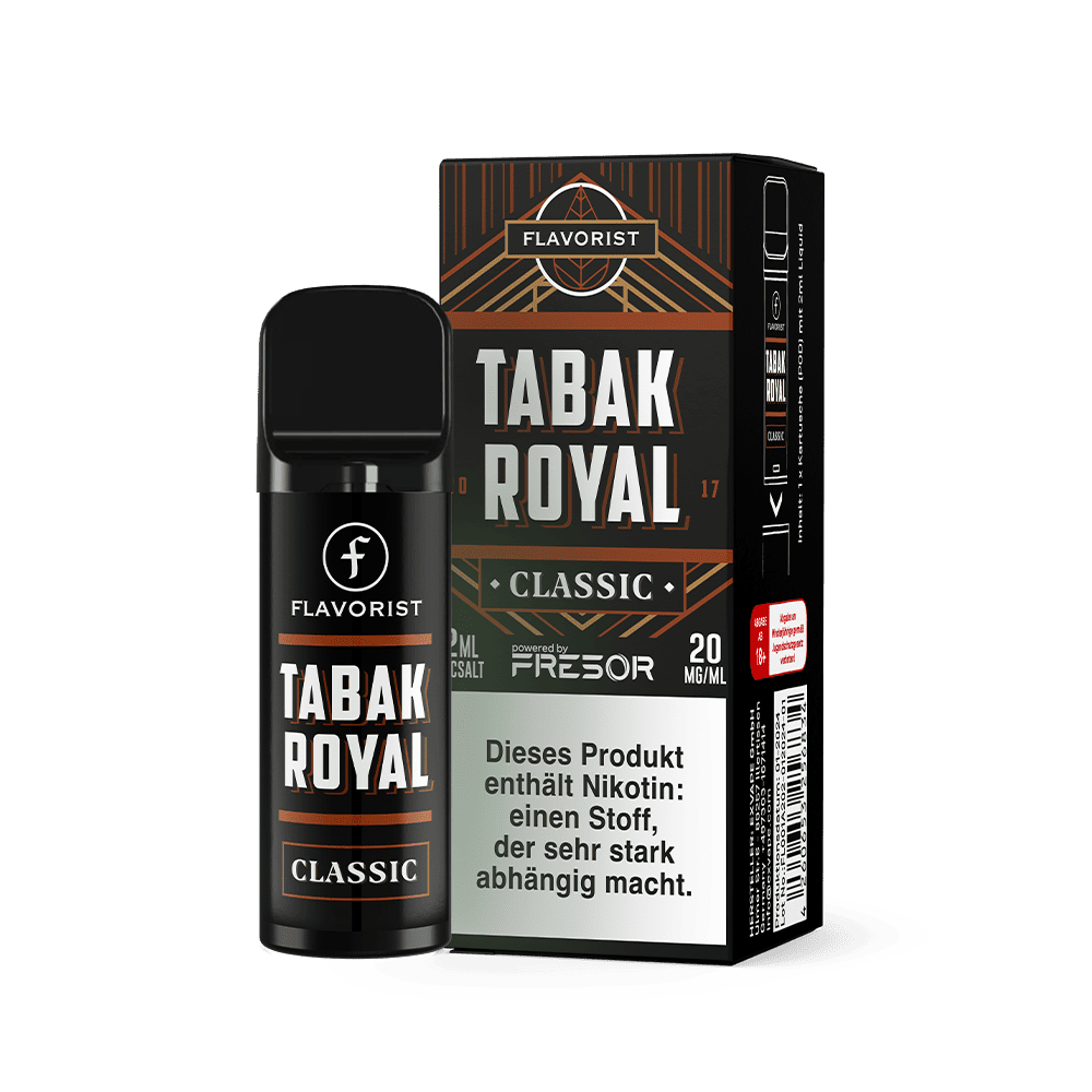 Flavorist Tabak Royal Classic Einweg Pod 20mg 2ml