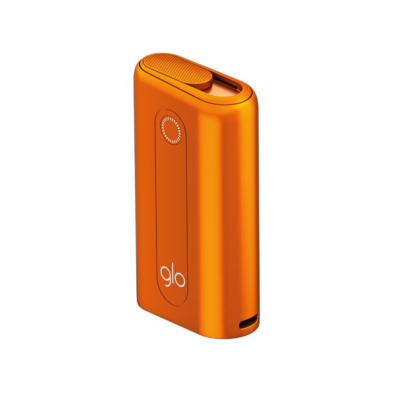 GLO Starter Kit #1, vape, mod, orange, Batterie, abgerundet