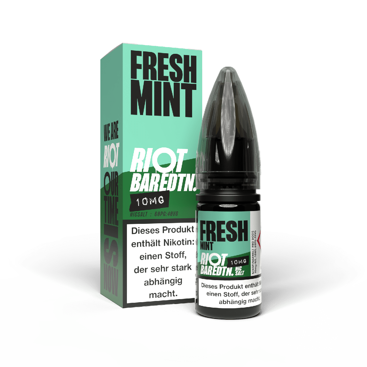 Riot Squad Nikotinsalz - Fresh Mint - Liquid 10mg 10ml