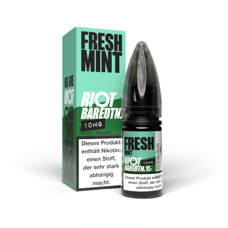 Riot Squad Nikotinsalz - Fresh Mint - Liquid 10mg 10ml