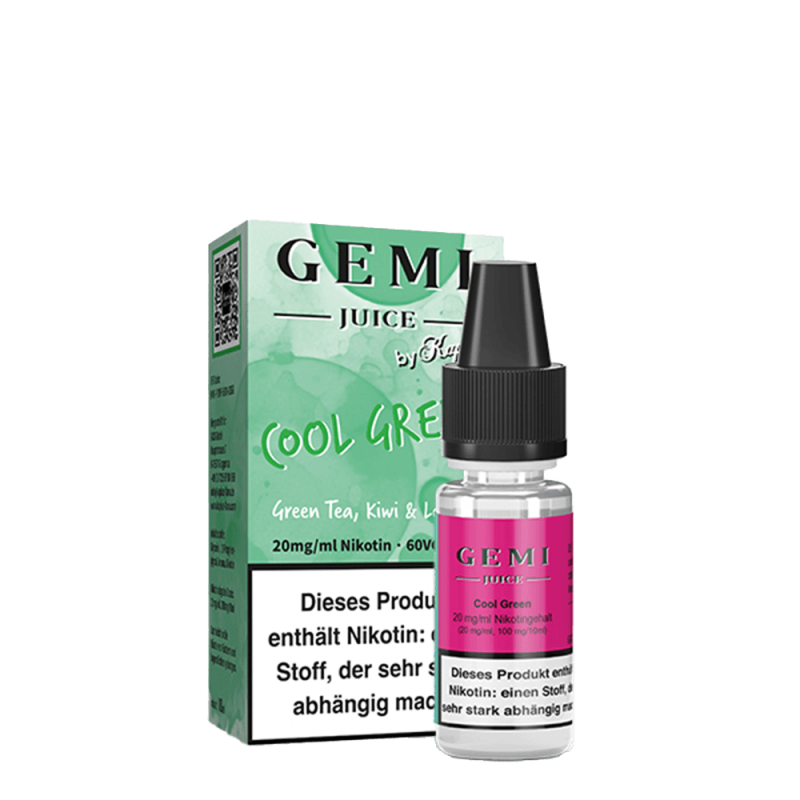 Gemi Juice Nikotinsalz - Cool Green - 20mg Liquid 10ml