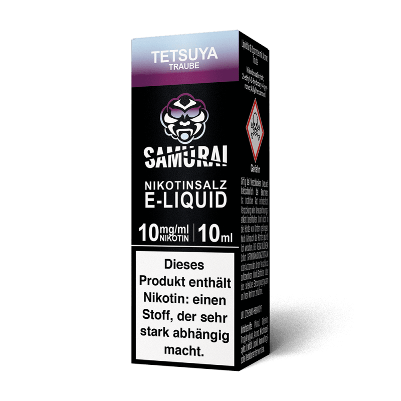 Samurai Nikotinsalz - Tetsuya Traube - Liquid 10ml 10mg